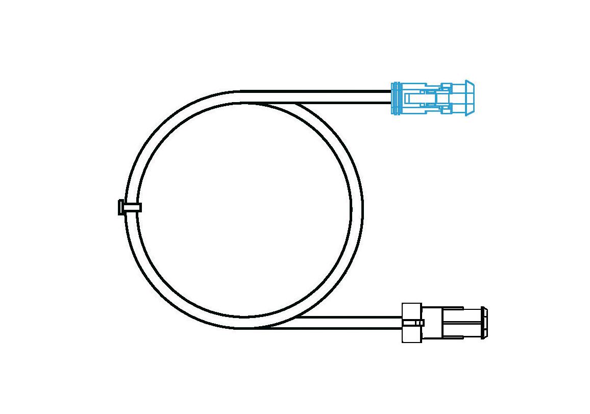 Harness 2C 2 pin Superseal F / Deutsch F